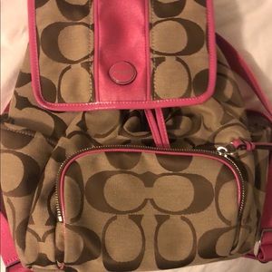 Coach backpack